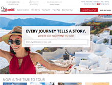 Tablet Screenshot of globusjourneys.ca